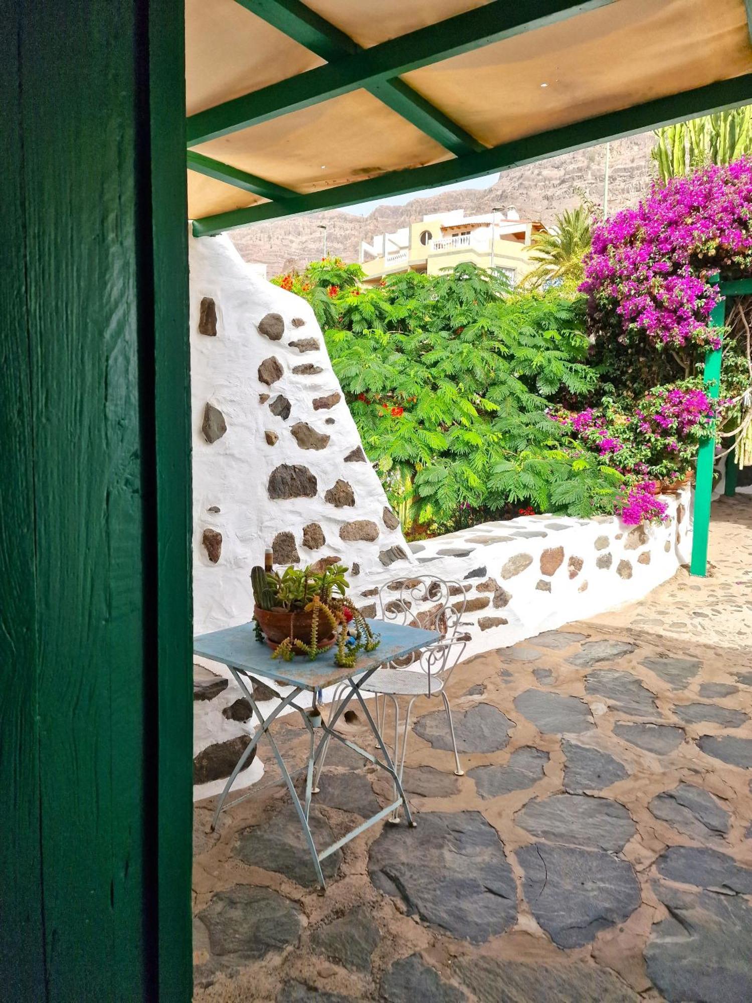 Villa Historica Casa Con Vistas Al Jardin De Cactus Y Montanas Mogán Esterno foto